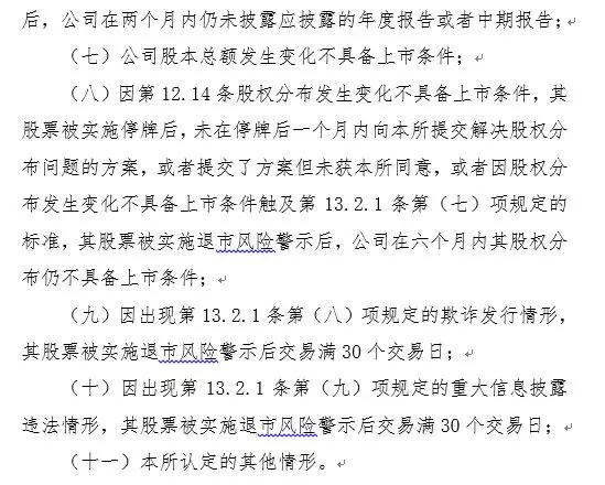 【退市股票名单】两家公司确定退市后 这些公