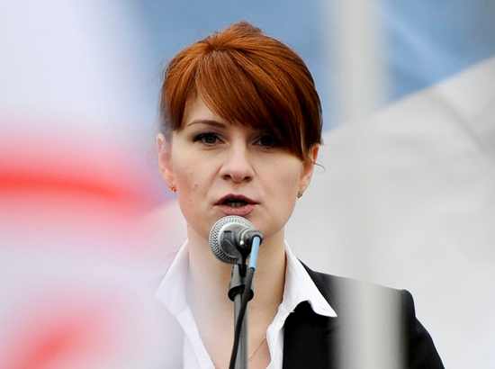 美法院拒绝释放29岁俄罗斯女间谍还下达封口令