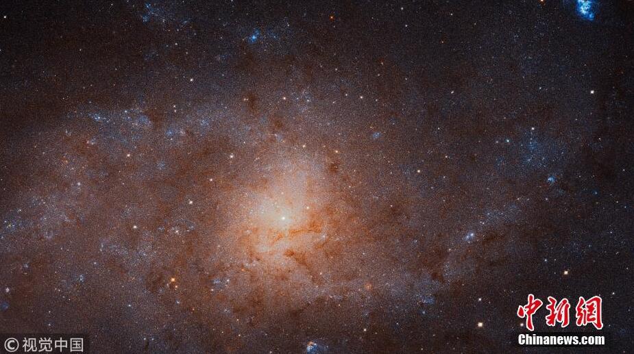 近2500万个恒星发光 哈勃望远镜照片展示了三角座星系（图）