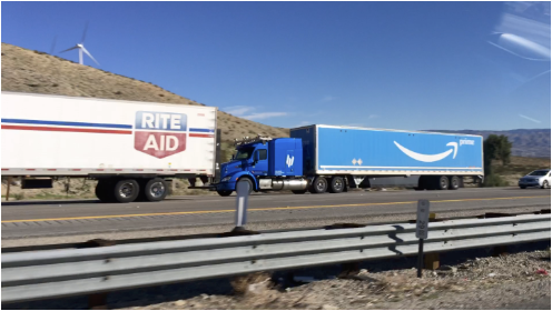 亚马逊与Embark合作 物流业务用上自动驾驶卡车