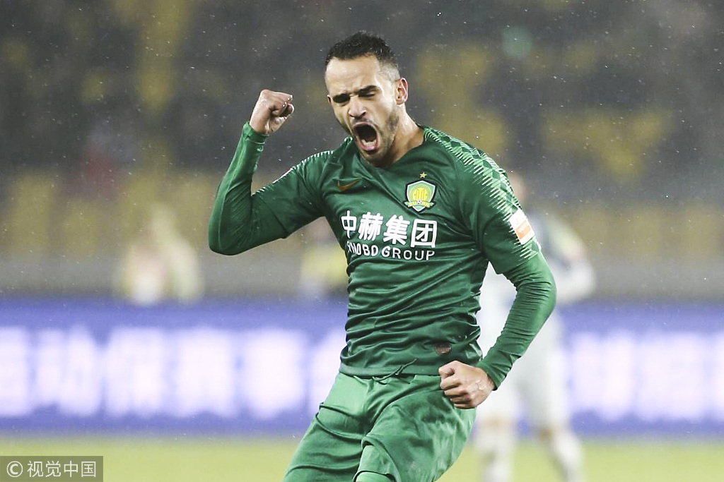 国安客场1-0小胜升班马卓尔 奥古斯托任意球破