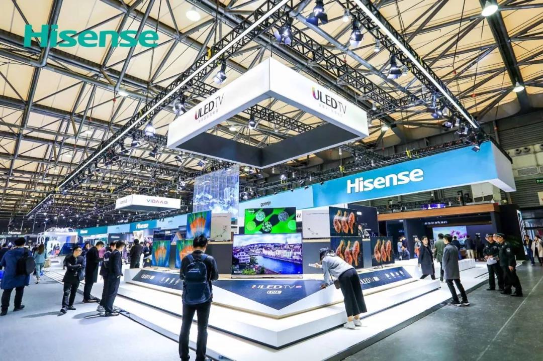 2019AWE开幕,海信ULED、OLED、激光电视三驾马车首次同台
