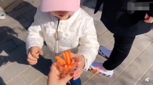 董璇晒带女儿外出游玩视频 酒窝活泼可爱惹网友羡慕