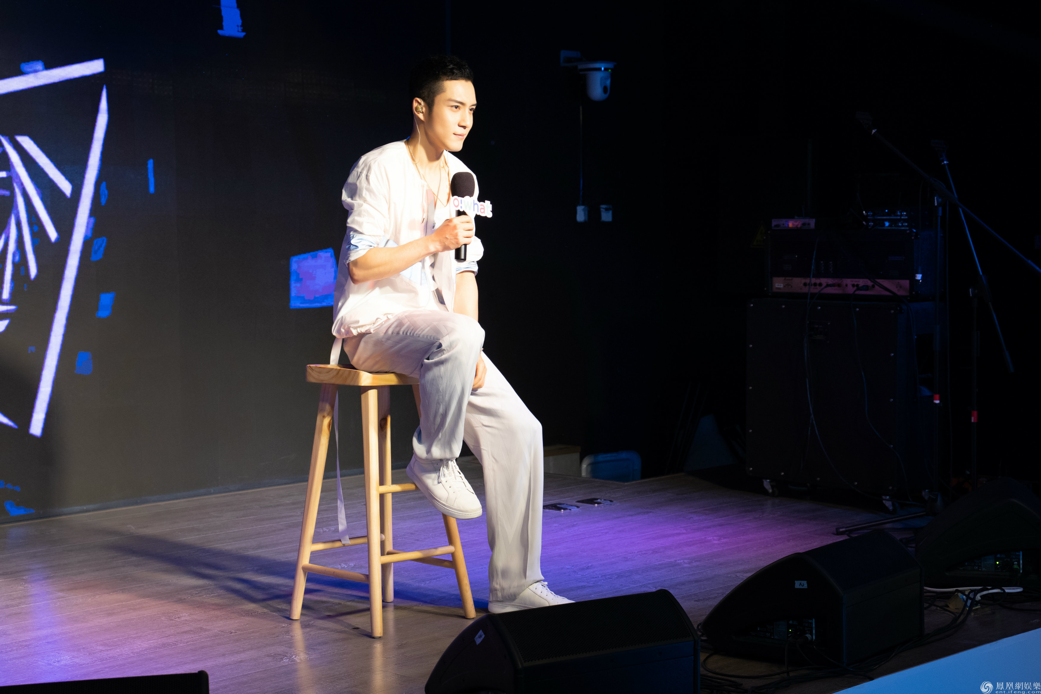 韩东君生日会玩转FreeStyle 大型蹦迪现场火热且温馨