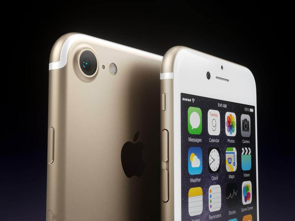 金色iPhone 7背照曝光 后置“蓝光”镜头