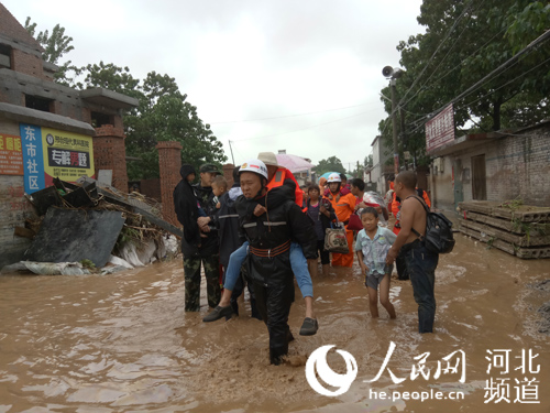 截至22日14时 河北因洪涝灾害死亡36人、失踪77人