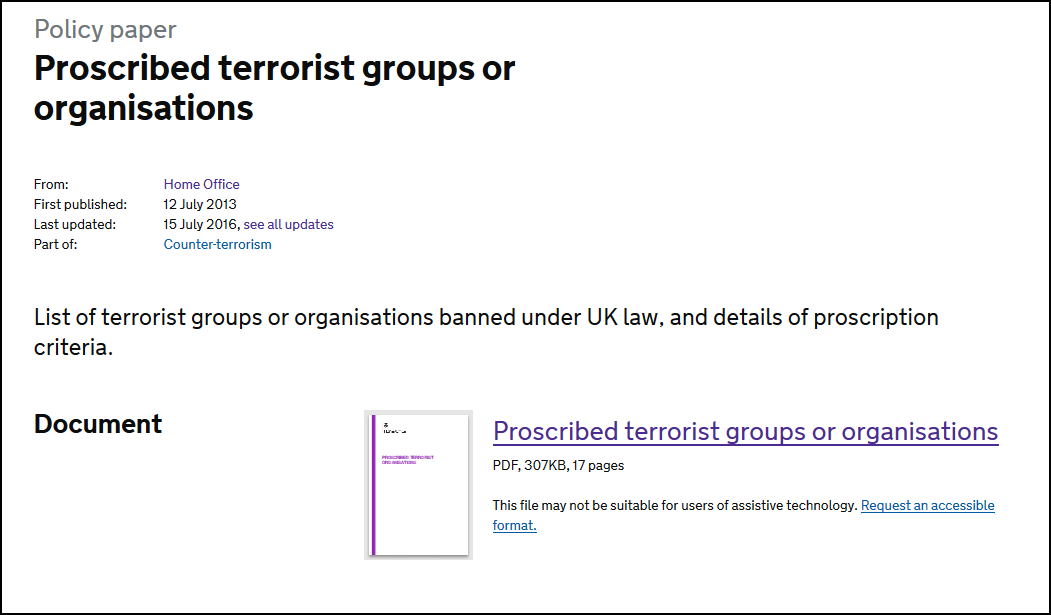 英国将“东突”正式列入恐怖组织黑名单(图)