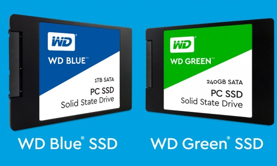 西数发布首款消费级SSD：蓝盘、绿盘齐飞