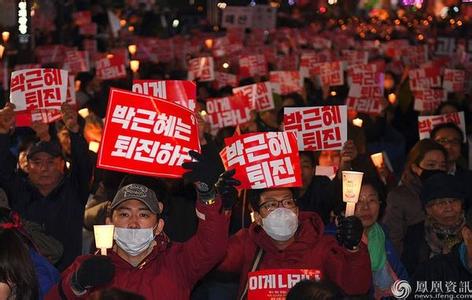 韩民众将再集会要求朴槿惠下台 人数或创历史新高