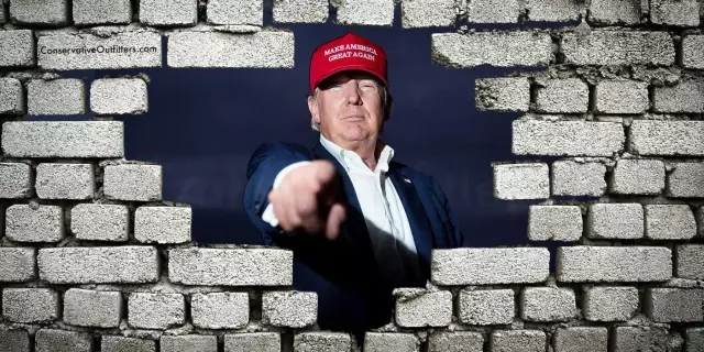特朗普移民政策缩水：城墙变篱笆 不提遣返非法移民