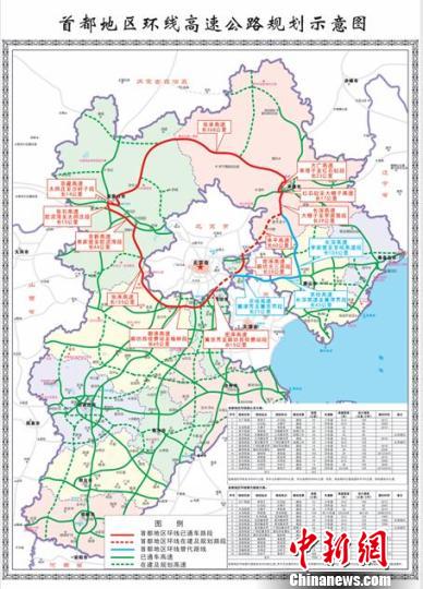 北京“七环”正式贯通 全长1000公里(图)