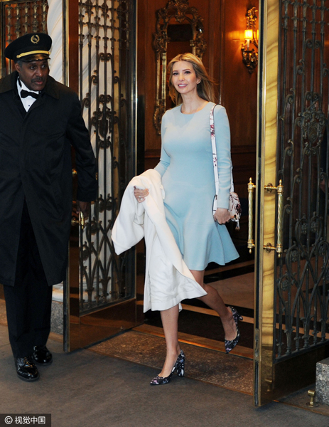 返回首页 分享 [1/5] 纽约,当地时间12月14日,伊万卡·特朗普 (ivanka