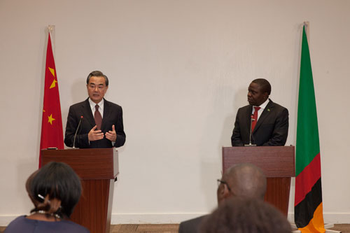 王毅：中非互利合作呈现出三个新变化