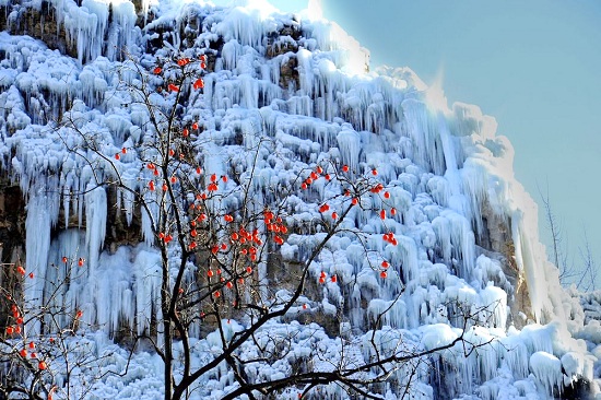 昼观冰瀑·夜赏冰灯|从天津出发 来趟沕沕水之游吧!_天津频道_凤凰网