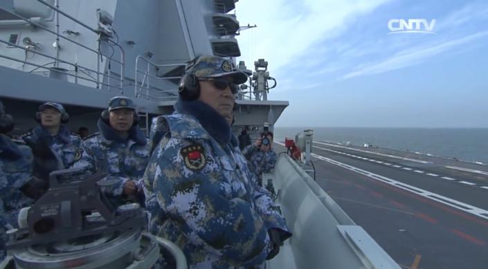 吴胜利主政海军11年 在南海问题上屡次强硬表态