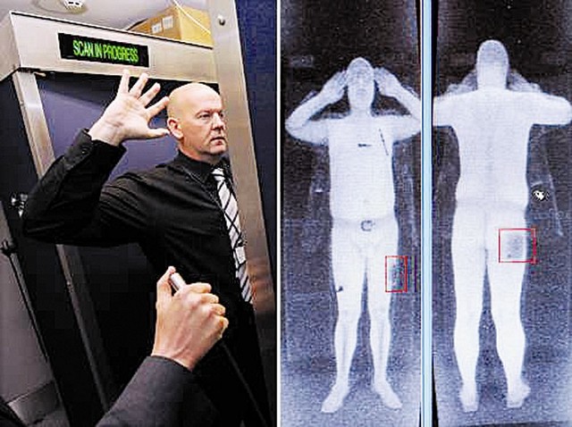 韩国机场“裸检仪”几乎能够呈现裸体
