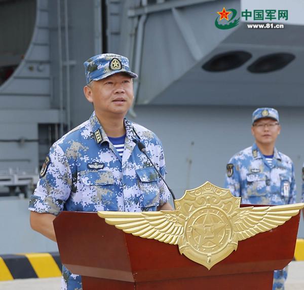 舰长刘喆：把辽宁舰锻造成能打仗、打胜仗的航母