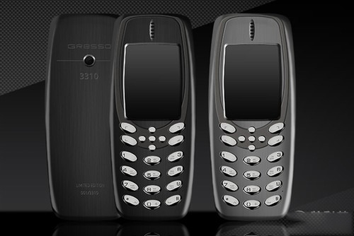俄罗斯推诺基亚3310定制款  售价约合20581元