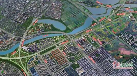 ▼南昌市幸福渠周边的天香路,广阳路等共10条市政道路12月完工