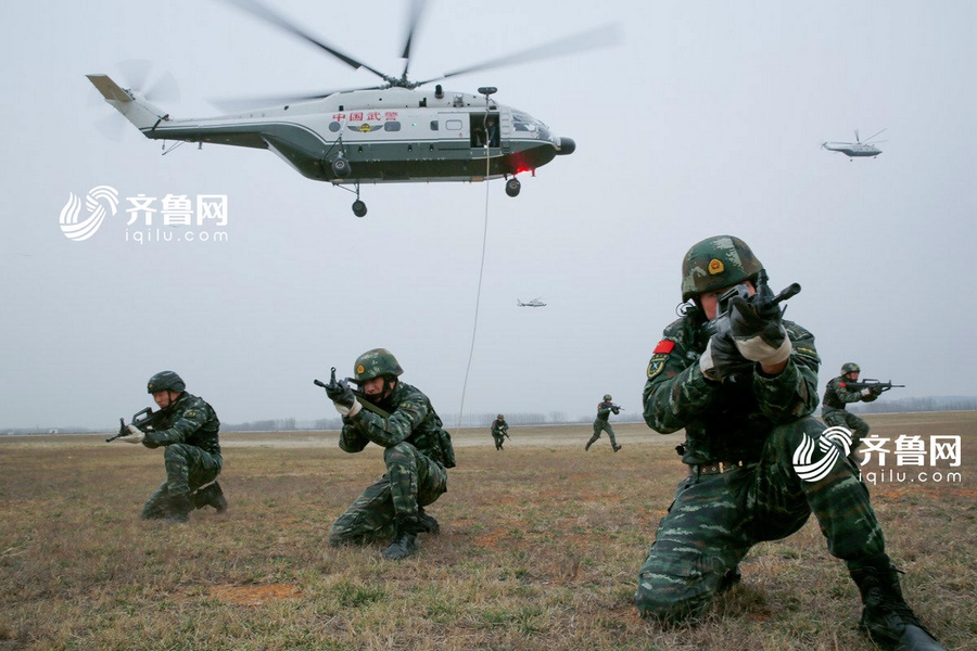 这就是武警山东总队直升机大队.齐鲁网记者 尹承谦 亓子涵 摄