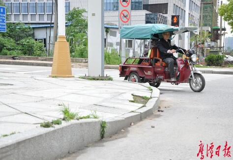 鹰潭城区无障碍设施缘何障碍重重