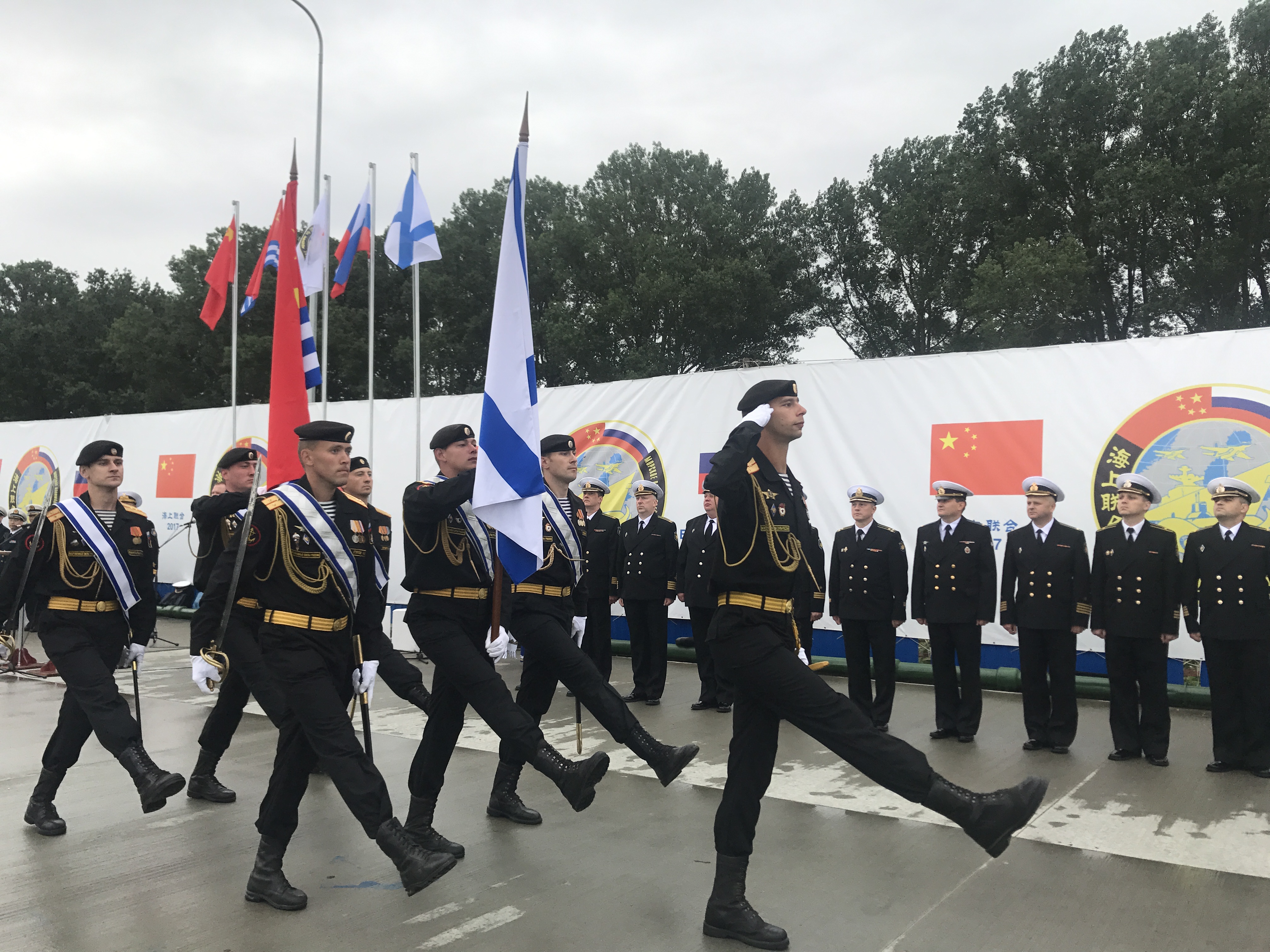 中俄“海上联合2017”军演 中方舰艇抵波罗的斯克