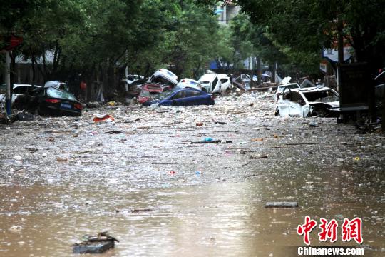榆林绥德县特大洪水已造成4人死亡 3人确定身份