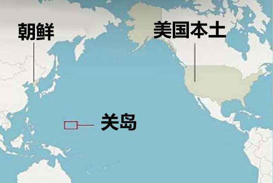 关岛位于太平洋西部马里亚纳群岛南端,是美国的海外属地.