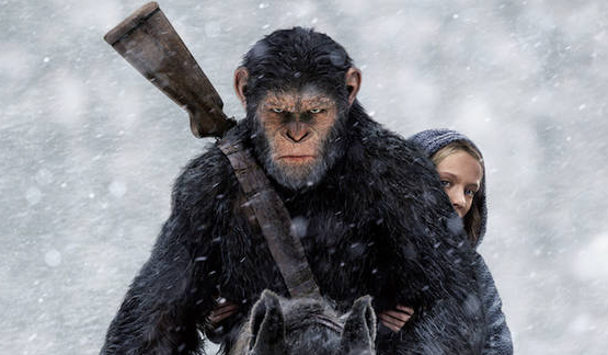 《猩球崛起3》发最新预告 “人猿大战”一触即发