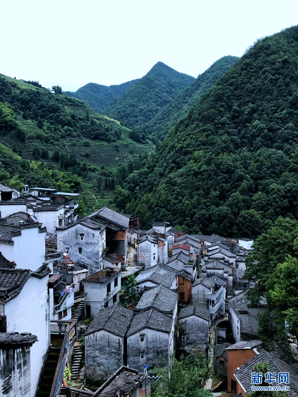 航拍:徽州最后的原生态古村落