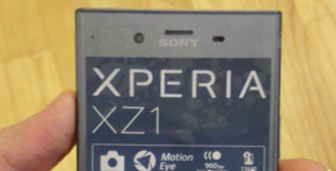 渲染图没看够 索尼Xperia XZ1真机现身
