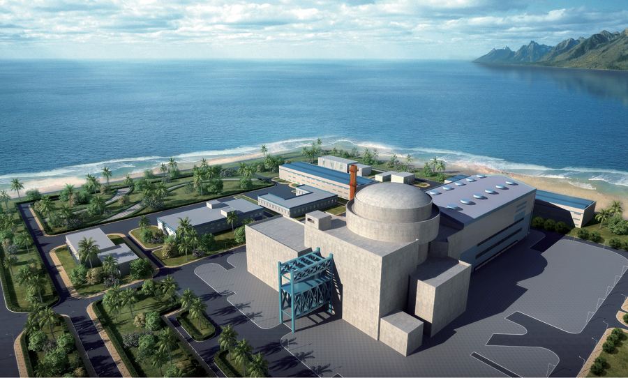中国造全球首台“华龙一号”核反应堆压力容器交付