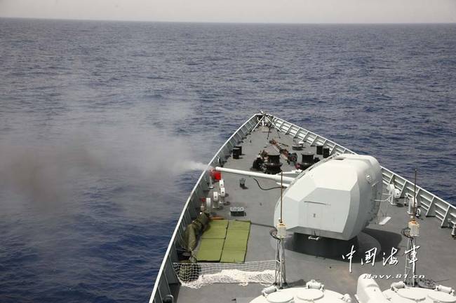 发出强硬信号？印媒紧盯中国海军印度洋实弹演练