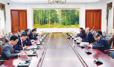 吉林省长刘国中会见朝鲜对外经济省代表团