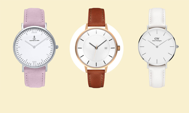 11款一般人不知道的极简手表 改变你对时间的看法