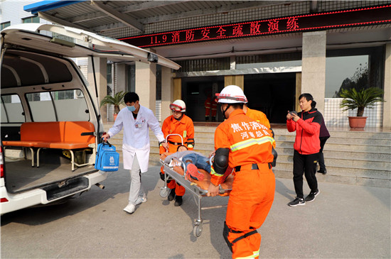 遭遇火险警情 看看焦作这家学校是咋做的