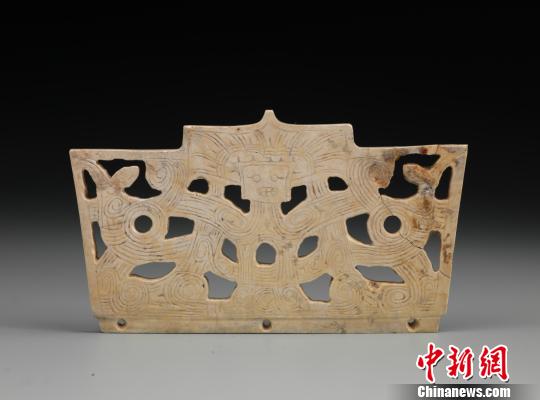 中国 めでたい 唐物 砡 時代物 古玉 良渚冠型玉器