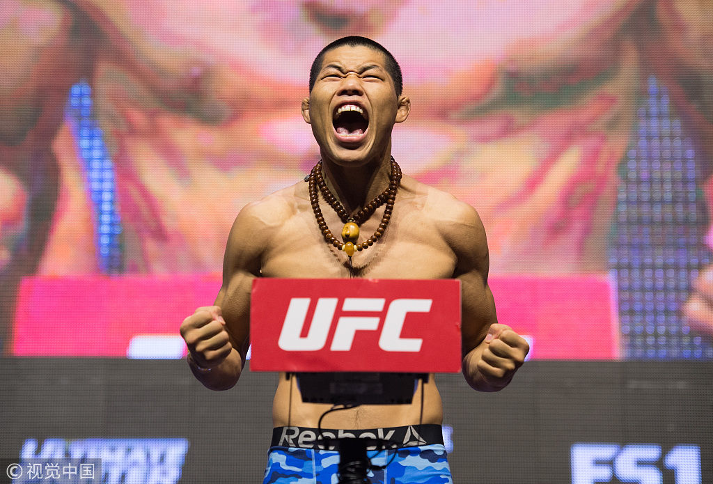 李景亮称分分钟搞定一龙 只想打UFC证明自己