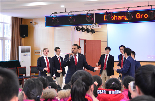 美国哈佛大学GLEE & Fusian 合唱团访问马鞍