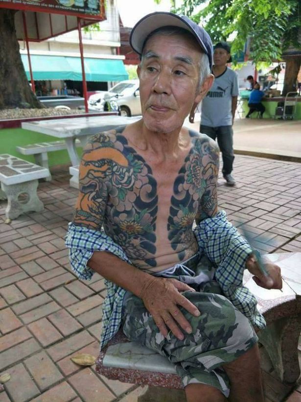 日本黑帮老大杀人逃亡泰国14年 被捕竟因纹身太帅