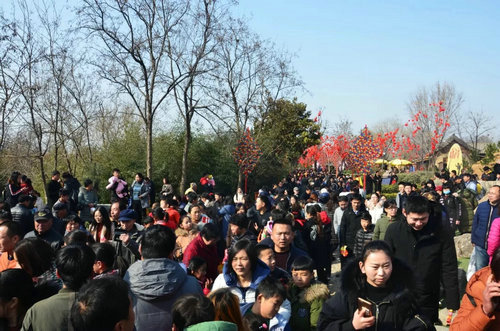 2018第十五届河南开封万岁山春节大庙会圆满落幕