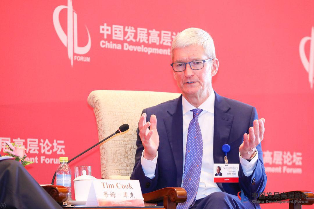 库克：苹果很多技术创新、使用是由中国推动的