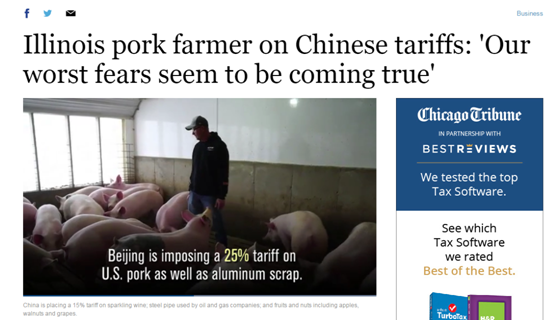 还真打啊？美国猪农：我以为特朗普和中国只是吵吵架！