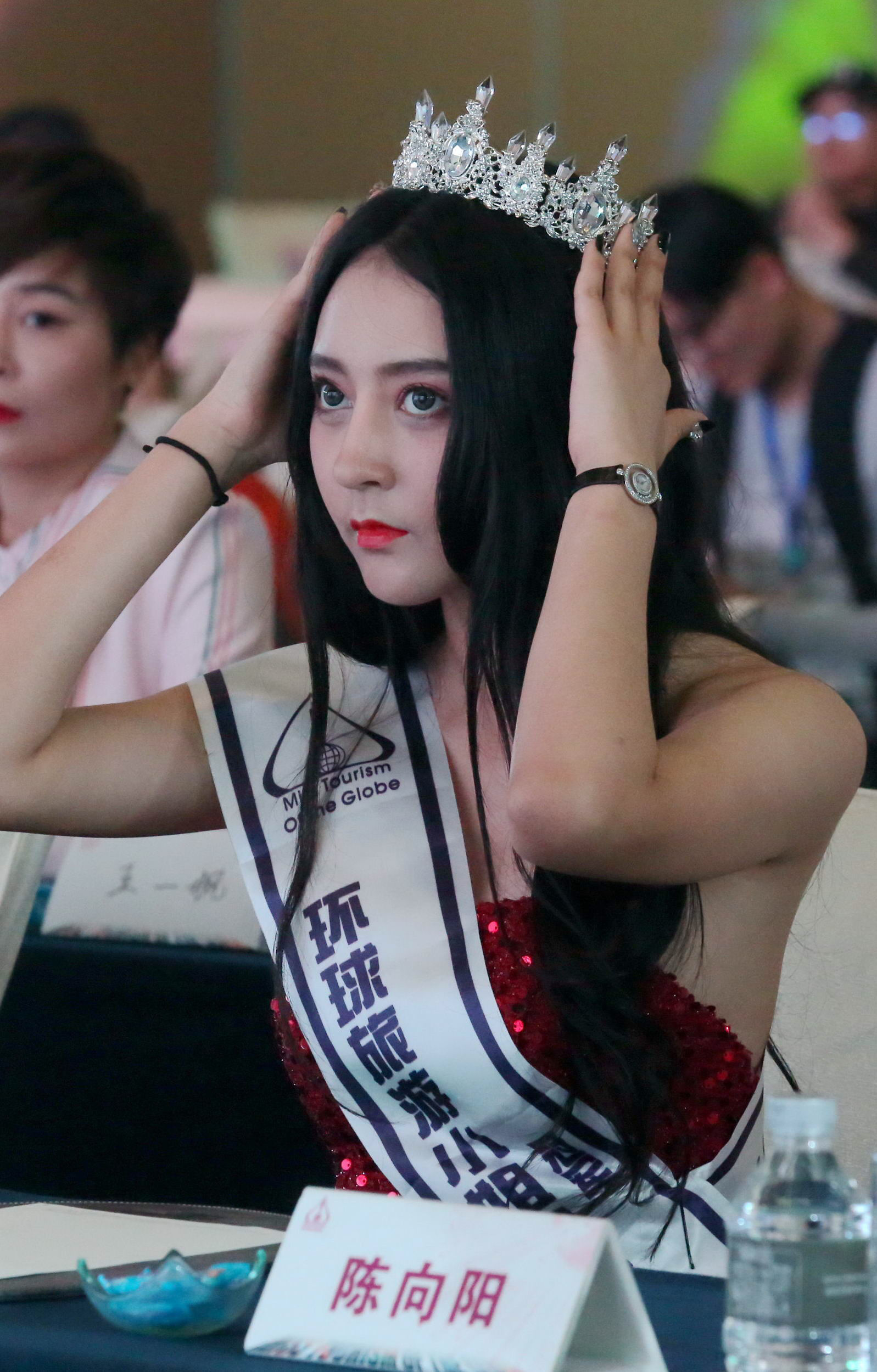 美女吸睛！2018环球旅游小姐国际大赛（中国区）启动