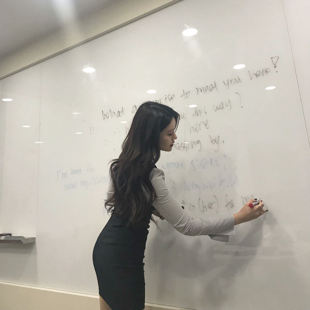 韩国英语老师Sarah Kim走红 - 全文 妹子图 热图4