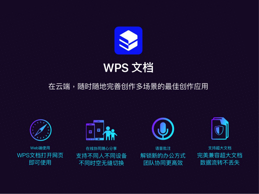 前线 | WPS发布三款新品 云和AI赋能协同办公