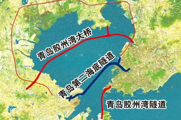 青岛第二条海底隧道新进展 搭建胶州湾跨海交通网络_手机凤凰网