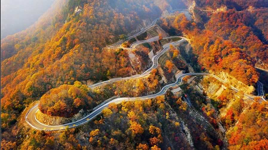 自驾金寨行 最美风景都在这条中国红岭公路自驾线上!