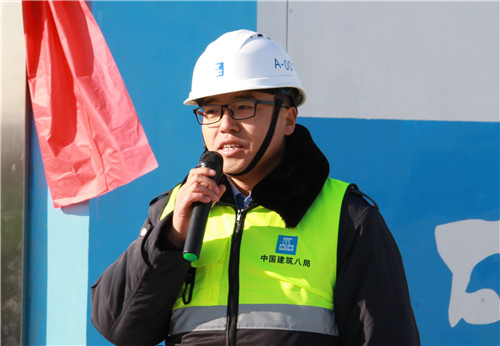 中建八局西北公司西安奥体中心主体育场项目经理王志忠