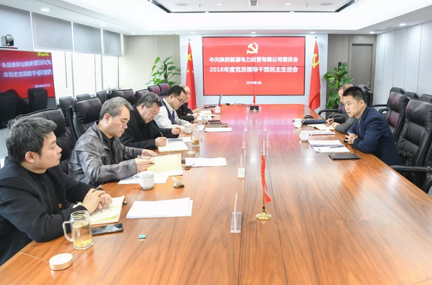 陕投集团公司系统各单位2018年度党员领导干